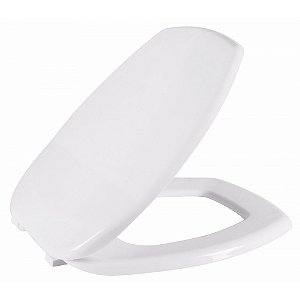 Assento Sanitário Thema Branco Tampa para Vaso Incepa em Polietileno
