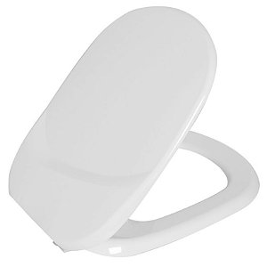 Assento Sanitário Sabatini Branco Tampa para Vaso Icasa em Polietileno