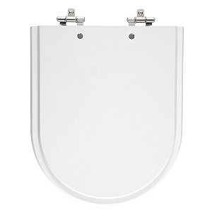 Assento Poliéster Luna Branco para Marca Icasa