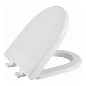 Assento Soft Close Riviera Branco Tampa para Vaso Celite