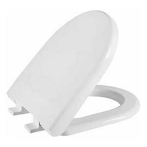 Assento Soft Close Champion Branco Tampa para Vaso  Agnes