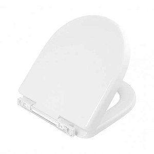 Assento Soft Close Calypso Branco Tampa para Vaso Incepa