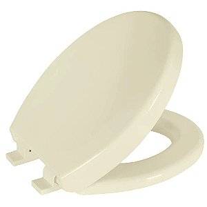 Assento Soft Close Oval Bege Tampa para Vaso Convencional