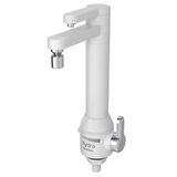 Torneira Elétrica Hydra Puravitta 220v com Purificador de Mesa/bancada Branca