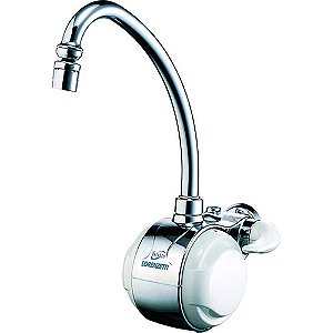 Torneira Elétrica Versátil Parede 127v Cromada Lorenzetti