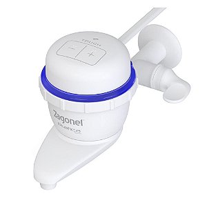 Torneira Elétrica Zagonel Prática Touch Branca 220v 5000w