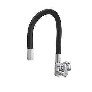 Torneira Cozinha Gourmet Hydramotion Parede Preta