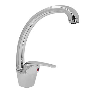 Misturador Monocomando Cozinha Mesa Cromado Vit V9047c em Abs