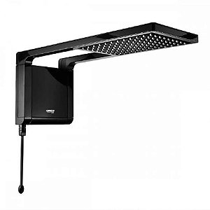 Chuveiro Elétrico Lorenzetti Acqua Storm Eletrônico Preto 127v 5500w para Clima Frio