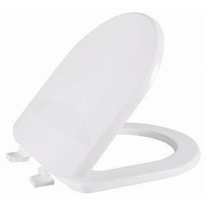 Assento Sanitário Riviera Branco Tampa para Vaso Celite em Polipropileno
