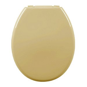 Assento Soft Oval Convencional Bege Astra Bg6