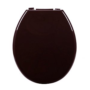 Assento Soft Oval Convencional Marrom Astra Mr1