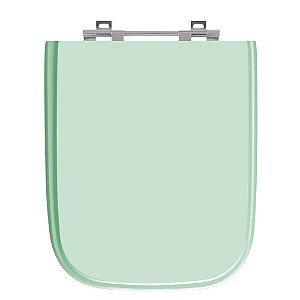 Tampa de Vaso Tivoli Verde Claro Tampa para Vaso Ideal de Madeira Laqueada