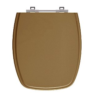 Tampa de Vaso Stylus Caramelo Claro Tampa para Vaso Celite de Madeira Laqueada