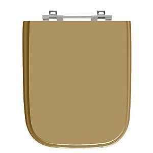 Tampa de Vaso Tivoli Amendoa (Caramelo) Tampa para Vaso Ideal de Madeira Laqueada