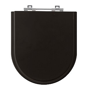 Tampa de Vaso Valentina Preto Tampa para Vaso Hervy de Madeira Laqueada