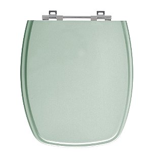 Tampa de Vaso Laguna Verde Água Marinha Tampa para Vaso Hervy de Madeira Laqueada