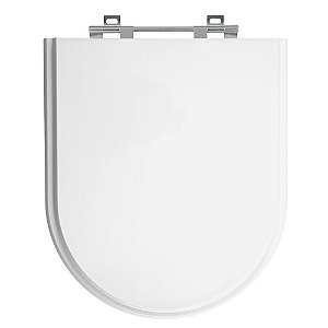 Assento Sanitário Oxford Branco Tampa para Vaso Deca Almofadado