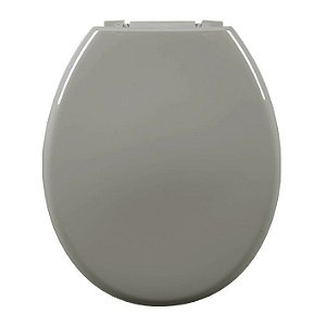 Assento Soft Oval Convencional Cinza Astra Cz1