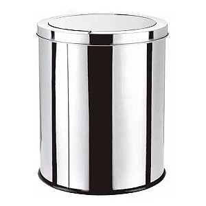 Lixeira Basculante Aço Inox 8l - Clink