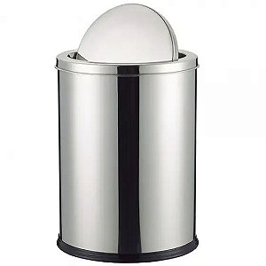 Lixeira Basculante Aço Inox 12l - Clink