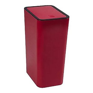 Lixeira Tampa Click 8 Litros Multiuso Bordo Ltc1 Brd-pr