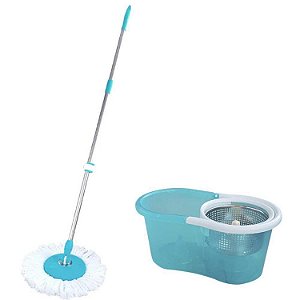 Mop Urban Perfect Inox 360 Balde com 2 Refis de Limpeza Geral  Perfect Pro