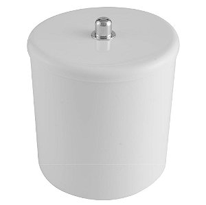 Lixeira Cesto Multiuso com Tampa Astra 6 Litros Branco