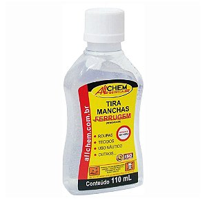 Tira Manchas Removedor Ferrugem 110ml Allchem