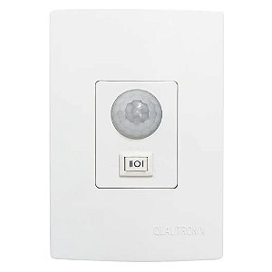 Sensor de Presença Embutir com Tecla Qi6m Branco