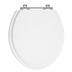 Tampa de Vaso Zip Branco para Marca Incepa em Madeira Laqueada 1.6Gpf 6lpf