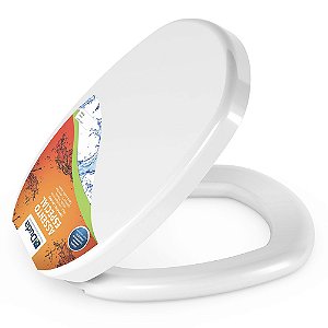 Tampa de Vaso Massima Branco para Louça Incepa em Polietileno