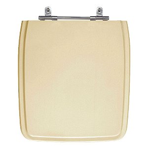 Assento Laqueado Vila Rica Salmão Tampa para Vaso Icasa em Mdf