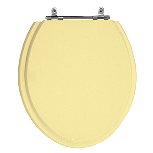 Assento Poliéster Laminado Oval Biscuit Tampa de Vaso Marcas