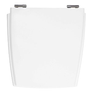Assento Poliéster Laminado Nuage Branco Tampa para Vaso Incepa