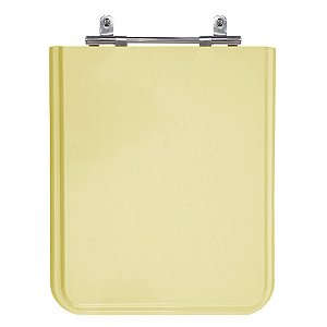 Assento Poliéster Laminado Square Biscuit Tampa para Vaso Incepa