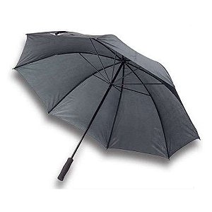 Guarda Chuva Reforçado Manual Preto Portaria