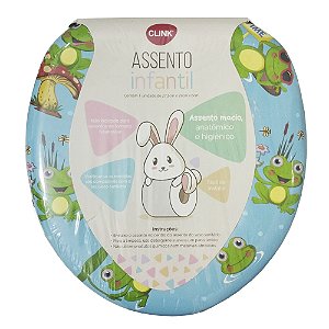 Assento Redutor Infantil Decorado Sapo na Lagoa