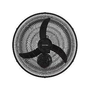 Ventilador de Parede Oscilante 50cm 127v New 130w Preto