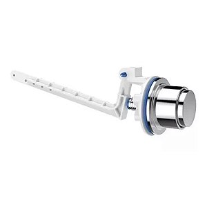 Reparo Caixa Descarga Acoplada Botão Acionamento Lateral Cromado