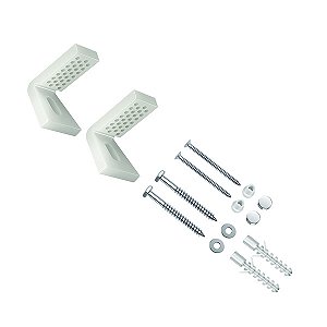 Kit Parafusos para Fixação Lateral do Vaso Sanitário Blukit