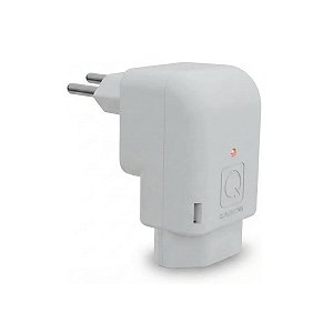 Plug Protetor de Tomada 90 graus 3 Pinos 10A QPP07B Qualitronix