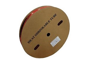 ESPAGUETE TERMO RETRATIL 8,0MM VERMELHO (ROLO 100M)