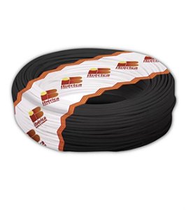 CABO FLEXIVEL 20AWG 0,50MM PRETO (ROLO C/ 100 MTS)