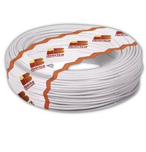 CABO FLEXIVEL 20AWG 0,50MM BRANCO (ROLO C/ 100 MTS)