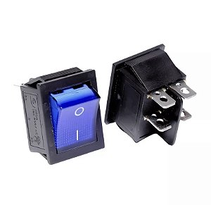 CHAVE GANGORRA KCD4-201N 16A 250V AZUL