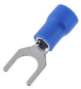 TERMINAL FORQUILHA SV-2,5-4 AZUL