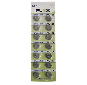 BATERIA BOTAO LR44 - (CARTELA C/ 10 PCS)