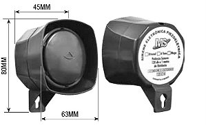 SIRENE DE ALARME 0,20A 12VCC 120DB
