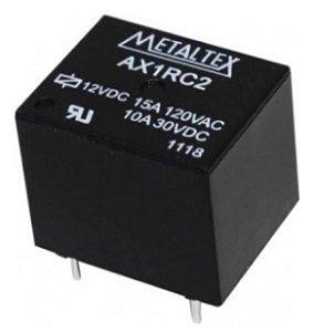 RELE AX1RC2 12V 15A METALTEX